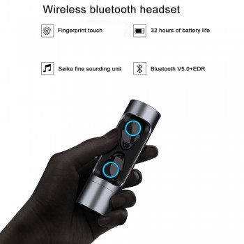 X8 Touch Control TWS Bluetooth 5.0 Earphone Mini Twins Wireless Earphones Stereo Headset with Microphone IPX7 Waterproof Earbuds