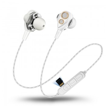 Four Speakers 6D Surround Sound  Bluetooth Earphones With TF Card Stereo Bass Sport Wireless Headphone For Mobile Phone