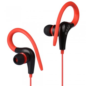Bass Earphones Hot Sale Ear Hook Sport Running Headphones For Phones Xiaomi iPhone Samsung IOS Android phone Headset