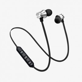 Magnetic Attraction Bluetooth Earphone Waterproof Sport Headset with Mic Handsfree Earphones Earbuds for Smart Phone M14
