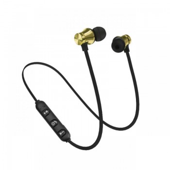 Magnetic Attraction Bluetooth Earphone Waterproof Sport Headset with Mic Handsfree Earphones Earbuds for Smart Phone M14