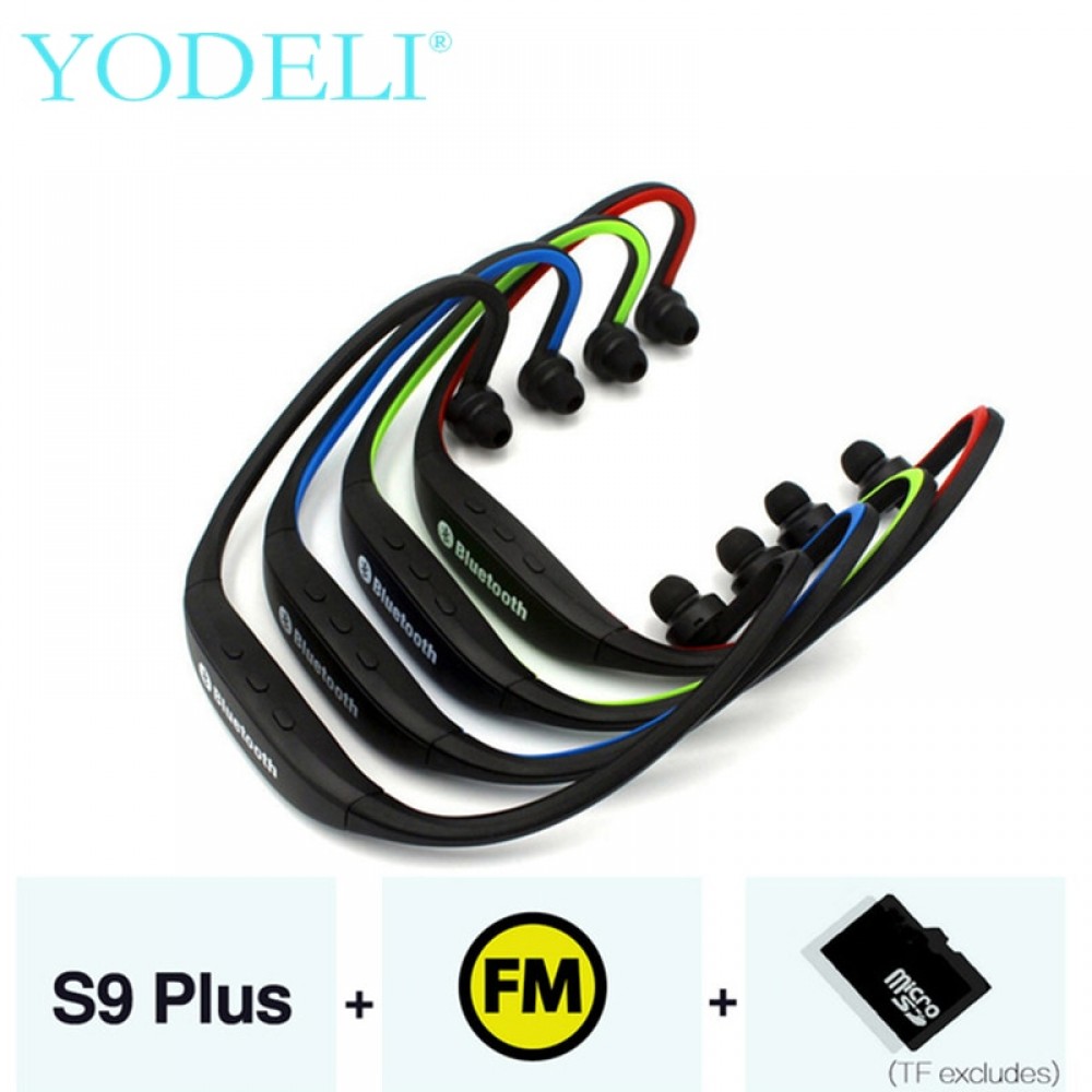 S9 bluetooth headphone sport wireless bluetooth earphone handsfree wireless headphones with mic for Phone iPhone Xiaomi headset
