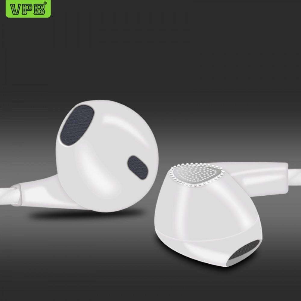 VPB S10 Earphone Super Bass Microphone in ear 3.5mm For iphone 6 6s xiaomi for Mobile phone