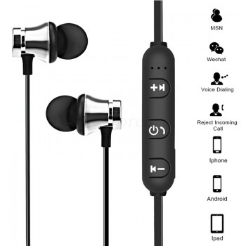 XT11 Magnetic mini Wireless Earphone with Mic for iPhone Samsung In-ear Bluetooth Earphones Noise Reduction Sports Headset