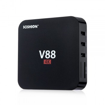 SCISHION V88 Android TV Box Latest KD 18.0 Android 7.1 OS 1GB RAM 8GB RK3229 Quad Core 1080P WiFi HDMI Smart TV BOX Media Player