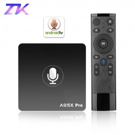 Google TV Box A95X Pro 2G 16G Smart Android 7.1 TV Box Voice Control Amlogic S905W WiFi LAN Media Player PK X96mini X96 mini