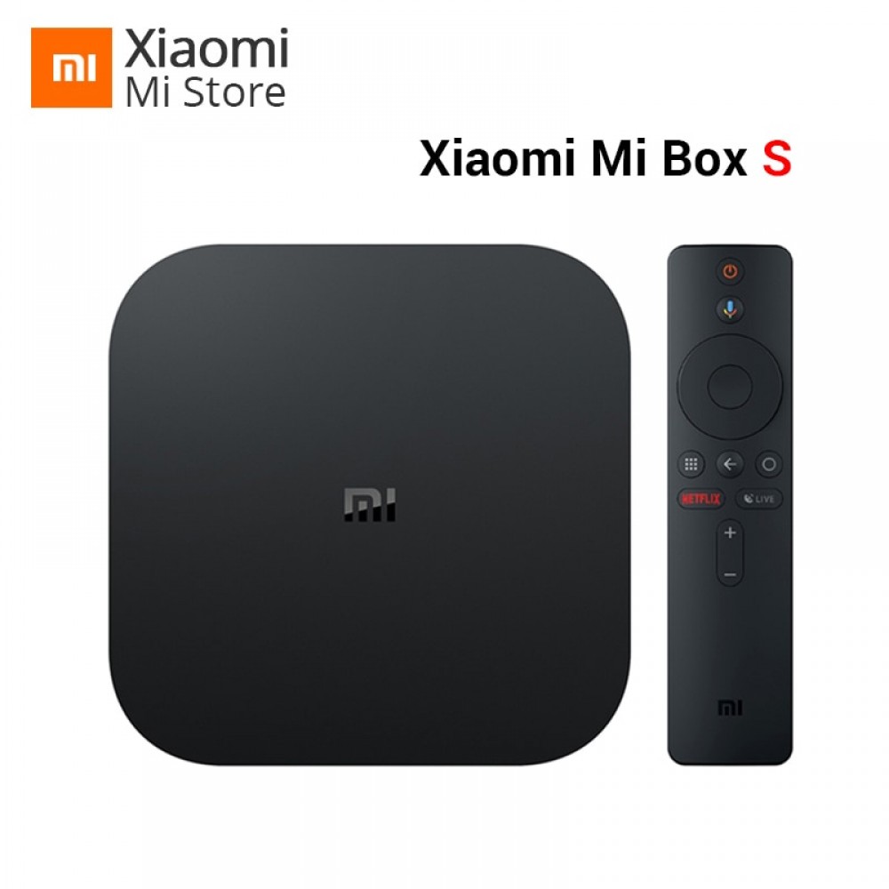 New Global Version Xiaomi Mi Box S 4K HDR Cortex-A53 Quad Core Android 8.1 Smart TV Box 2GB 8GB HDMI 2.0 2.4G/5.8G Mali-450