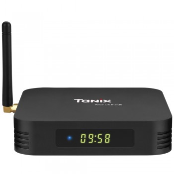 Tanix TX6 TV Box Allwinner H6 4GB DDR3 32GB EMMC 2.4GHz 5GHz WiFi BT4.1 Support 4K H.265 Bluetooth 4.0 WIFI Android 7.0 TV BOX