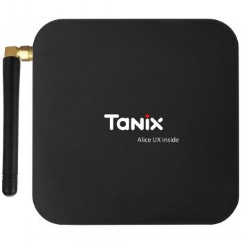 Tanix TX6 TV Box Allwinner H6 4GB DDR3 32GB EMMC 2.4GHz 5GHz WiFi BT4.1 Support 4K H.265 Bluetooth 4.0 WIFI Android 7.0 TV BOX