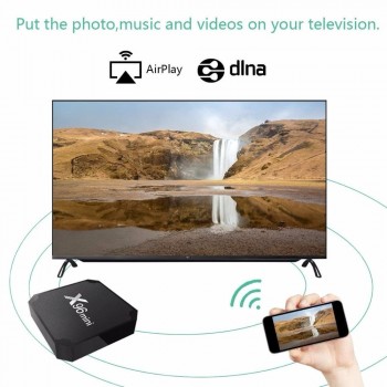 2018 android 7.1 tv box X96 mini WiFi 2GB 16GB Amlogic 8GB S905W tvbox Quad Core WiFi Media Player X96mini smart Set-top tv Box