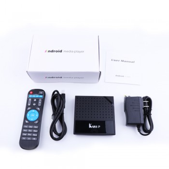 Mecool KM8 P Amlogic S912 Android 7.1 Smart TV Box ROM 1G/2G RAM 8G/16G 2.4G WiFi 4K Ultra Thin HD Set Top Box Player Support 3D