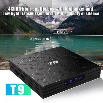 FANGTUOSI T9 TV Box Android 8.1 4GB 32GB 64GB Smart TV  Rockchip RK3328 1080P H.265 4K Google Play Netflix Youtube media player