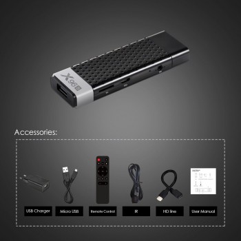 X96S Smart TV box  Android 8.1 Quad Core Amlogic S905Y2 4G DDR4 32GB Bluetooth 4.2 4K HD Smart TV Stick X96 mini pc(H96 pro TX6)