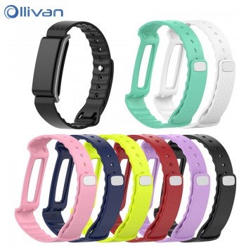 Ollivan Colorful Soft Silicone Replacement Bracelet Band Wrist Strap For Huawei Honor A2 Smart Watch Wrist Strap 8 Colors