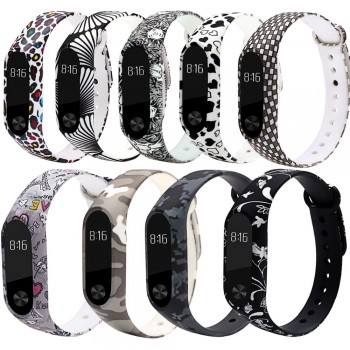 Miband 2 Strap Belt Silicone pulseira Colorful Wristband wriststrap for Mi Band 2 Smart Bracelet for Xiaomi Mi Band 2
