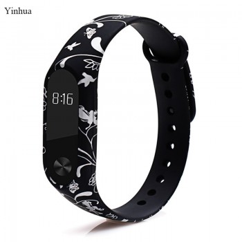 Miband 2 Strap Belt Silicone pulseira Colorful Wristband wriststrap for Mi Band 2 Smart Bracelet for Xiaomi Mi Band 2