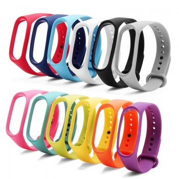 BOORUI Mi Band 3 Strap wrist strap for Xiaomi mi band 3 Silicone Miband 3 accessories Colorful pulsera correa Mi 3 replacement