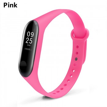 BOORUI Mi Band 3 Strap wrist strap for Xiaomi mi band 3 Silicone Miband 3 accessories Colorful pulsera correa Mi 3 replacement