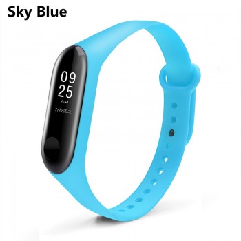 BOORUI Mi Band 3 Strap wrist strap for Xiaomi mi band 3 Silicone Miband 3 accessories Colorful pulsera correa Mi 3 replacement