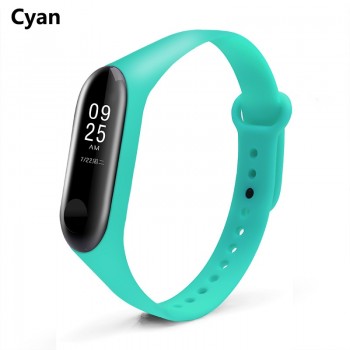 BOORUI Mi Band 3 Strap wrist strap for Xiaomi mi band 3 Silicone Miband 3 accessories Colorful pulsera correa Mi 3 replacement