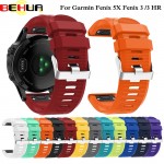 26mm Watchband Strap for Garmin Fenix 5X Plus Smart Watch Quick Release Silicone Easy fit Wrist For Garmin Fenix 3 HR Band Strap