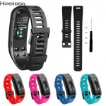 HIPERDEAL New Replacement Soft Silicone Bracelet Strap WristBand For Garmin Vivosmart HR 17Dec21 Dropshipping