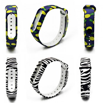 BOORUI New Mi Band 2 Bracelet Strap Miband 2 Strap Colorful Replacement  silicone wrist strap for xiaomi mi banda 2  smartband