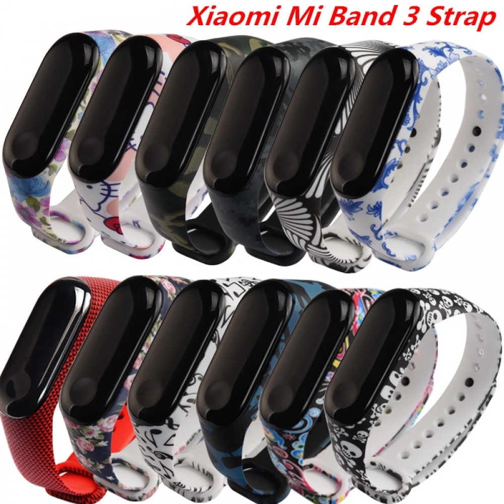 New Colorful Xiaomi Mi Band 3 Strap For MiBand 3 Bracelet Strap mi band 3 Accessories bracelet Mi band3 Wriststrap