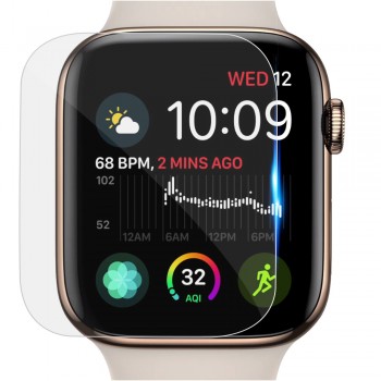 5Pack HD Full Coverage TPU Screen Protector Film For Apple Watch Series 4 (44mm)  Sep21