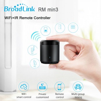 Broadlink RM Pro 2019 New Version RM33 RM Mini3 IR+RF+WiFi Smart Home Universal Intelligent Remote Controller For Ios Android