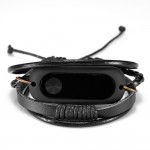 Wrist Bracelet For Xiaomi Mi Band 2 Smart Wristband Black New Fashion Leather Bracelet Strap Replacement Drop Shipping  l1030#2