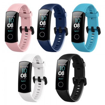 In Stock Silicone Wrist Strap For Huawei Honor Band 4 Standard Version Smart Wristband Sport Bracelet Band honor band 4 Correa