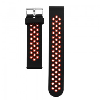 Torntisc Smart Accessories For Xiaomi Huami Bip Smart Watch 20mm Youth Sport Smartwatch Wrist Band Strap Silicone Double Color
