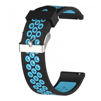 Torntisc Smart Accessories For Xiaomi Huami Bip Smart Watch 20mm Youth Sport Smartwatch Wrist Band Strap Silicone Double Color