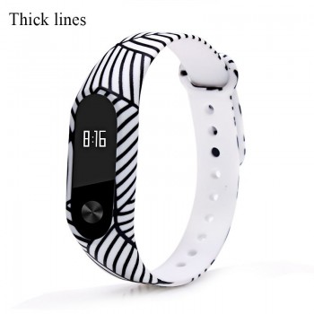 BOORUI new Miband 2 strap pulsera Silicone pulseira band2 wrist strap replacement for xiaomi mi 2 smart Bracelet  wristbands