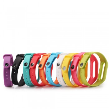 1 pcs Xiaomi mi band 2 Wrist Strap Belt Silicone Colorful Wristband for Mi Band 2 Smart Bracelet for Xiaomi Band 2 Accessories