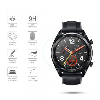 2pcs For Huawei Watch GT Tempered Glass Screen Protector Protective Film Guard Anti Explosion Anti-shatter