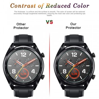2pcs For Huawei Watch GT Tempered Glass Screen Protector Protective Film Guard Anti Explosion Anti-shatter