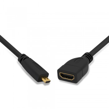 FSU Micro HDMI Male to HDMI D type Female Adapter Cable Convertor 1080P
