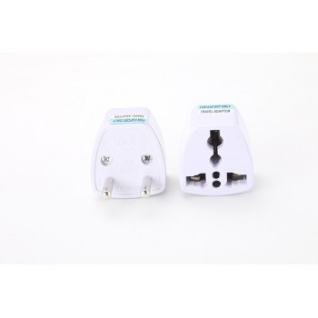 1PC Universal US UK AU To EU Plug USA To Euro Europe Travel Wall AC Power Charger Outlet Adapter Converter 2 Round Pin Socket