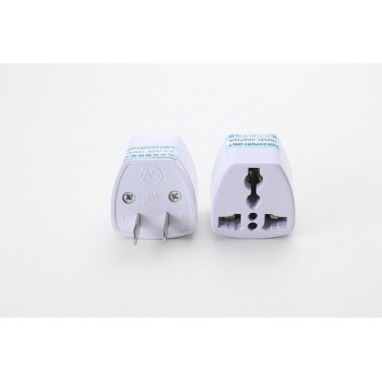 1PC Universal US UK AU To EU Plug USA To Euro Europe Travel Wall AC Power Charger Outlet Adapter Converter 2 Round Pin Socket