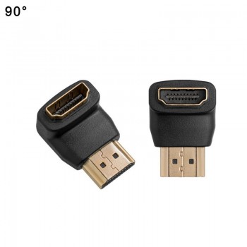 HDMI Cable Adapter Converters 270/90 Degree Angle HDMI Male to HDMI Female for 1080P HDTV Cable Adaptor Converter Extender