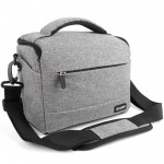 DSLR Camera Bag Fashion Polyester Shoulder Bag Camera Case For Canon Nikon Sony Lens Pouch Bag Waterproof Photography Photo Bag