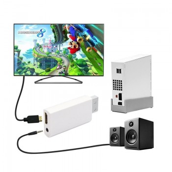 Wii to HDMI Converter Support FullHD 720P 1080P 3.5mm Audio Wii2HDMI Adapter for HDTV Wii Converter