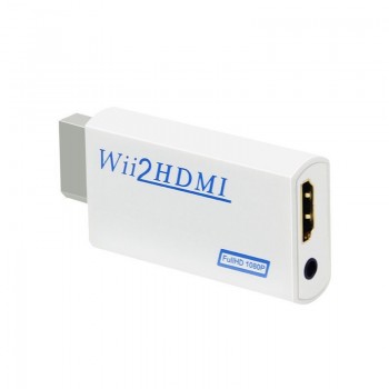 Wii to HDMI Converter Support FullHD 720P 1080P 3.5mm Audio Wii2HDMI Adapter for HDTV Wii Converter
