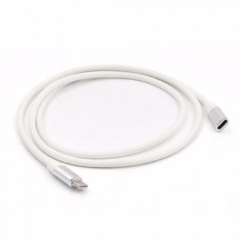SOONHUA 1M USB Type C Extension Cable USB 3.1 Data Video Cable USB-C Male to Female Extending Wire Extender Cord Connector