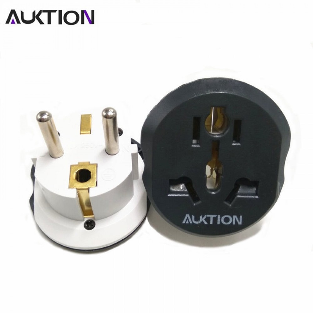 AUKTION 5Pcs/Lot 16A Universal EU(Europe) Converter Adapter 250V AC Travel Charger Wall Power Plug Socket Adapter For US UK AU