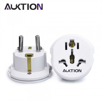 AUKTION 5Pcs/Lot 16A Universal EU(Europe) Converter Adapter 250V AC Travel Charger Wall Power Plug Socket Adapter For US UK AU