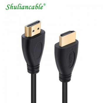 ShuliancableHigh Speed HDMI Cable Male to Male Gold HDMI 1.4V Version 1080P 3D for PS3 projector HD LCD Apple TV computer cable