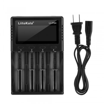 Liitokala Lii-PD4 LCD 3.7V 18650 18350 18500 16340 21700 20700B 20700 10440 14500 26650 1.2V AA AAA NiMH lithium battery Charger
